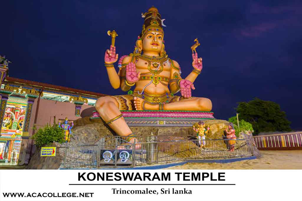 koneswaram temple trincomalee
